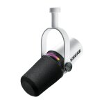 Shure - 010 - 03 - 663 - microphone mv7 + - w - microphone voix off / vocal avec connecteur xlr / usb ... Shure - 010 - 03 - 663 - microphone mv7 + - w - microphone voix off / vocal avec connecteur xlr / usb ...