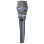 Shure micro  condensateur supercardioide