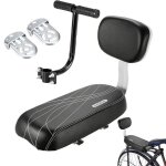 Si�ge arri�re de v�lo rembourr� avec dossier si�ge enfant adapt� aux enfants et adultes v�lo de montagne ...