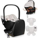 Sige auto bb avec base 360 lionelo moxie i - size set - cosi 40 - 87 cm - base isofix - bambou naturel ...