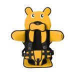 Si�ge auto b�b� - universel - coussin pour chaise haute b�b� - si�ge rehausseur amovible - harnais 5 ...