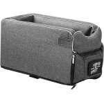 Sige auto pour chien rehausseur pour petit chien de moins de 6 kg gris