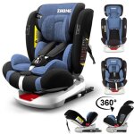Sige auto pivotant 360 isofix latch 40 - 150 cm 0  12 ans i - size - groupe 0 + / 1 / 2 / 3 - appui ...