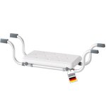 Sige de baignoire levi sige rglable & antidrapant en aluminium 20 x 86 x 19 cm