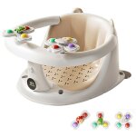 Si�ge de bain pour b�b� fauteuil de bain antid�rapant avec thermom�tre chaise de bain portable s�re avec ...