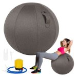 Si�ge ballon ergonomique pour bureau yoga chaise ballon en taille 65cm ballon de grossesse chaise ballon ...