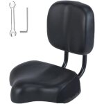 Siège large rembourré mémoire de forme - confort optimal pour vélo dappartement selle ergonomique de ... Siège large rembourré mémoire de forme - confort optimal pour vélo dappartement selle ergonomique de ...