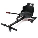 Siège de scooter kart électrique compatible avec hoverboards adulte enfants 120 kg noir 16 0002717 Siège de scooter kart électrique compatible avec hoverboards adulte enfants 120 kg noir 16 0002717