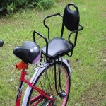 Sige de scurit pour enfant  vlo - annefly - accessoire pour sige arrire - noir - garantie 2 ans ...