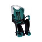 Si�ge v�lo enfant - bellelli - tiger standard - blanc / turquoise - s�curit� 5 points - dossier r�glable ...