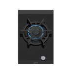 Siemens domino gaz 30cm 1 feu noir - er3a6ai10