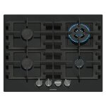 Siemens table de cuisson gaz 59cm 7800w noir - en6b6hk40