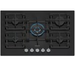 Siemens table de cuisson gaz 75cm 5 feux 11700w noir - er7a6rh40