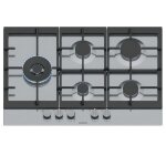 Siemens table de cuisson gaz 75cm 5 feux 12500w inox - ec7a5si90 Siemens table de cuisson gaz 75cm 5 feux 12500w inox - ec7a5si90