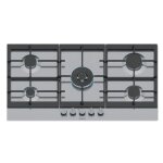 Siemens table de cuisson gaz 90cm 5 feux 12500w - ec9a5ri90 Siemens table de cuisson gaz 90cm 5 feux 12500w - ec9a5ri90