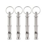 Sifflet ultrasons pour chien lot de 4 haute frquence rglable pour dresser aboyer sasseoir rappeler pzcc ...