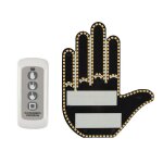 Signe lumineux - mister gadget - t�l�commande - 3 affichages - noir