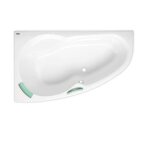 Siko laguna luiza baignoire dangle gain de place orientation gauche 140 x 95 cm en acrylique blanc (lu1400l) ...