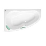 Siko laguna luiza baignoire dangle orientation gauche 160 x 95 cm en acrylique blanc (lu1600l)