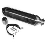 Silencieux déchappement universel 470 mm 38 - 51 mm pour moto dirt street bike pour suzuki pour honda ... Silencieux déchappement universel 470 mm 38 - 51 mm pour moto dirt street bike pour suzuki pour honda ...