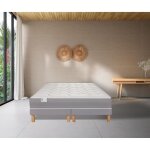 Simmons - ensemble duo matelas ressorts ensachs + sommier 2x80x200 cm - rsw4