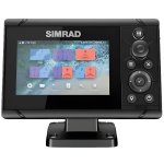 Simrad cruise 5 combin sondeur gps 83 / 200khz xdcr