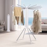 Sinbide - schoir  linge etendoir - linge porte - linge pliable - 112 * 112 * 125cm?4 pieds 16 bras ...