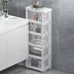 Sinbide tour de rangement plastique meube colonne - 5 tiroirs - caisson de rangement - bureau salle ...