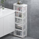 Sinbide tour de rangement plastique meube colonne - 5 tiroirs - caisson de rangement - bureau salle ...