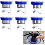 Siphon de douche anti - odeurs - siphon de sol anti - odeurs - clapet anti - retour pour siphon de douche ...