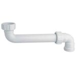 Siphon de lavabo - rea - hc13 - 32 - blanc - polypropylne - 26 x 32 x 20 cm