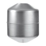 Siphon en t�le galvanis�e pour abreuvoir poule sur pieds 30l - river systems