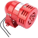 Sirne alarme 220v puissante sirne extrieure alarme 120db rouge moteur fil sirne mtal corne industrie ...