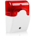 Sirne stroboscopique filaire alarme de son dc 12v mini filaire sirne stroboscopique sirne son lumire ...