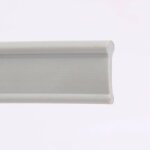 Sirhona joint de douche en caoutchouc souple 1200mm - gris couleur - joint pare baignoire pour pare - ...