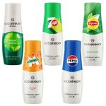 Sirops sodastream mojito + mirinda + 7up + pepsi + lipton th vert pour fontaine  soda
