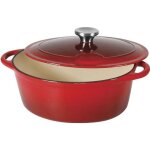 Sitram sitraslow cocotte ovale en fonte dacier émaillée - l36 cm - 9l Sitram sitraslow cocotte ovale en fonte dacier émaillée - l36 cm - 9l