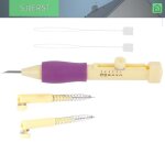 Sjlerst aigne de punch  broder punch  aiguille  broderie avec outil de kit de stylo  mercerie kit ...