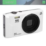Sjlerst appareil photo numrique camra numrique 5k 72mp 28 pouces cran ultra hd 16x zoom digital focus ...