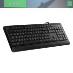 Sjlerst clavier filaire à grosse touche lumineux blanc pour les seniors et malvoyants Sjlerst clavier filaire à grosse touche lumineux blanc pour les seniors et malvoyants