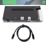 Sjlerst gpu externe dock de carte graphique externe egpu enclosure usb4. 0 atx 24pin pcie ajustement ...