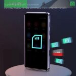 Sjlerst lecteur mp4 wifi bluetooth ai intelligent hd avec cran tactile et enregistreur vocal