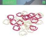 Sjlerst marqueurs de point marqueurs de mailles en alliage de zinc pour crochet et tricot mercerie fruit ...