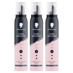 Sk styling mousse curl hl3 200ml strong hold foam for curly hair 3 pack