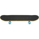 Skateboard pour enfants / jeunes / adultes motif de feu bleu et roues  led
