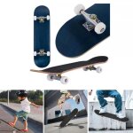 Skateboard longboard - mengda - skateboard complet en bois drable - charge max 150kg - 7920cm - pour ...