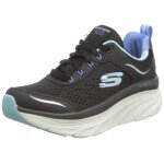Skechers - 149023 - 372 - 7 m us - femme dlux walker infinite motion baskets noir (black leather / mesh ...