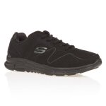Skechers baskets satisfaction flash point - homme - noir