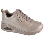 Baskets - skechers - uno galactic gal - cuir mtallis - semelle mmoire - talon 38 cm