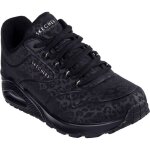 Skechers uno kat - neato baskets noires pour femmes en matire synthtique